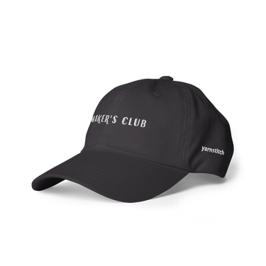 Embroidered Maker's Club Dad Hat